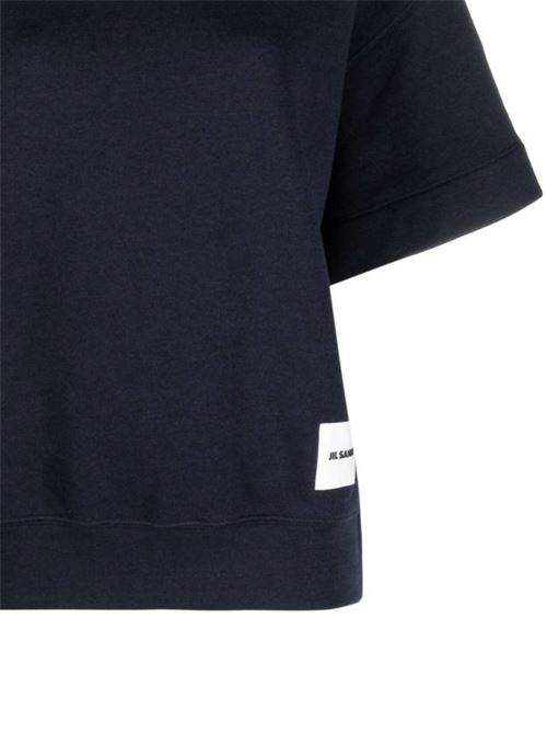 logo-patch short-sleeved T-shirt Jil Sander | J40GC0105J20039402